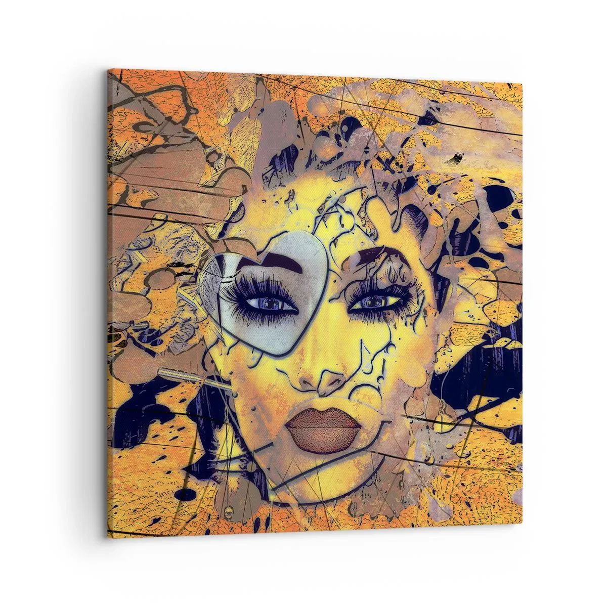 Quadro em tela - Beleza ensolarada - 50x50 cm