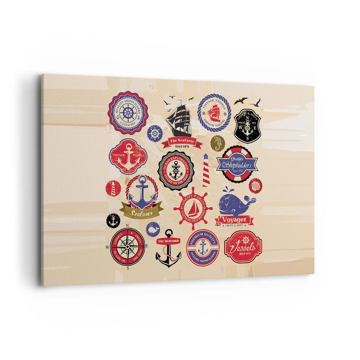 Quadro em tela - Irmandade da vela - 120x80 cm