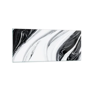 Quadro em vidro - Uma combinação de opostos - 120x50 cm