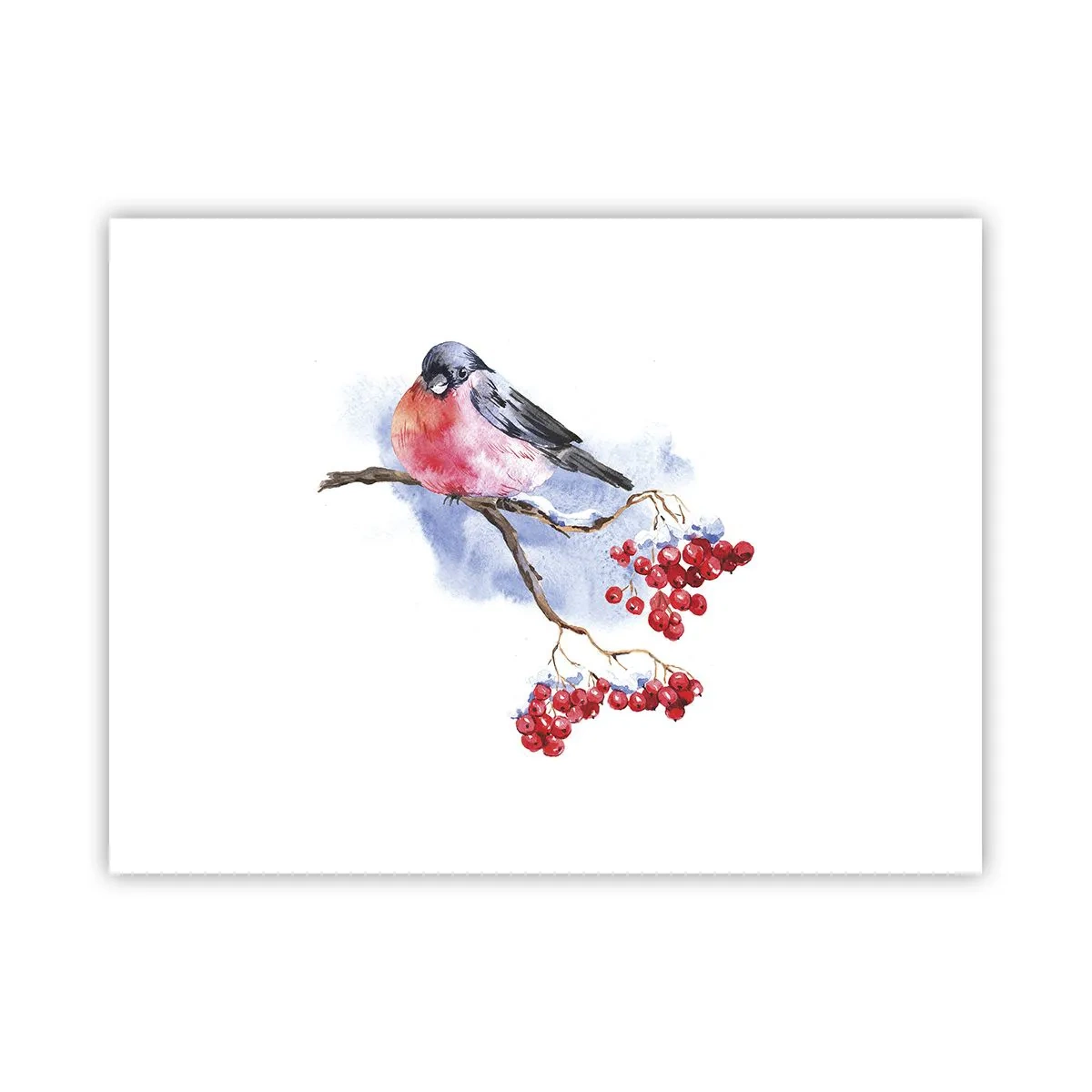 Pôster - Inverno a cores - 40x30 cm