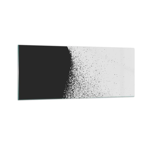 Quadro em vidro - Movimento das moléculas - 100x40 cm