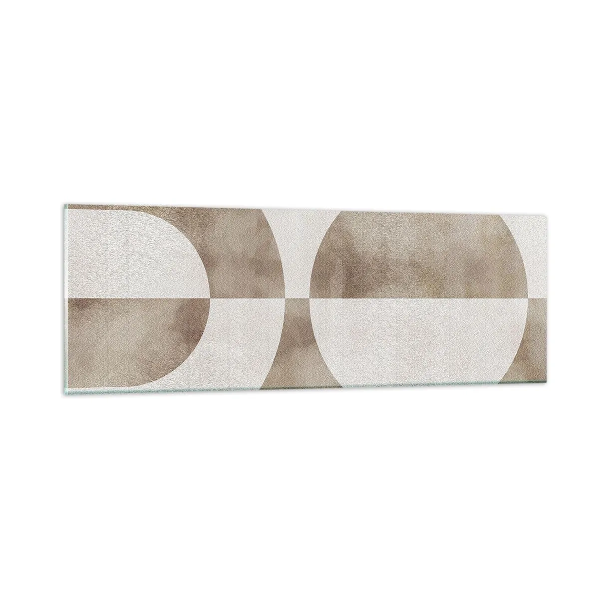 Quadro em vidro - Semelhanças e diferenças - 90x30 cm