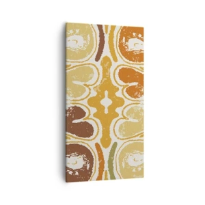 Quadro em tela - Abstração sentimental - 55x100 cm