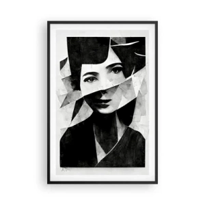 Pôster com moldura preta - O que és de verdade... - 61x91 cm