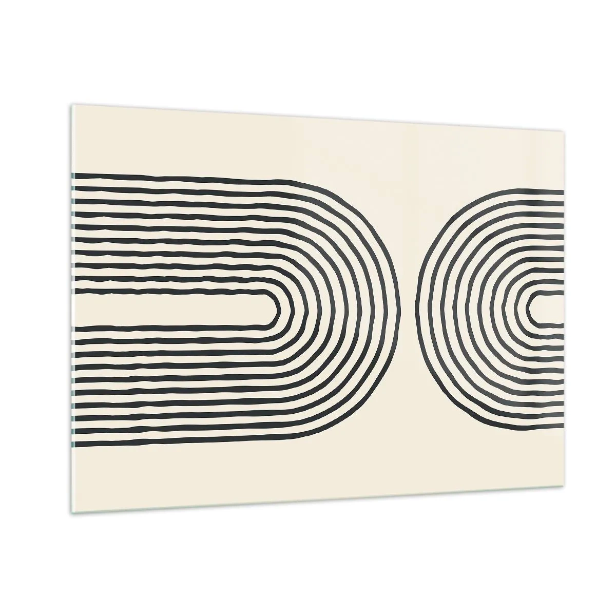 Quadro em vidro - Em um momento... - 100x70 cm