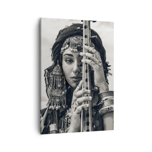 Quadro em tela - A própria música oriental - 50x70 cm
