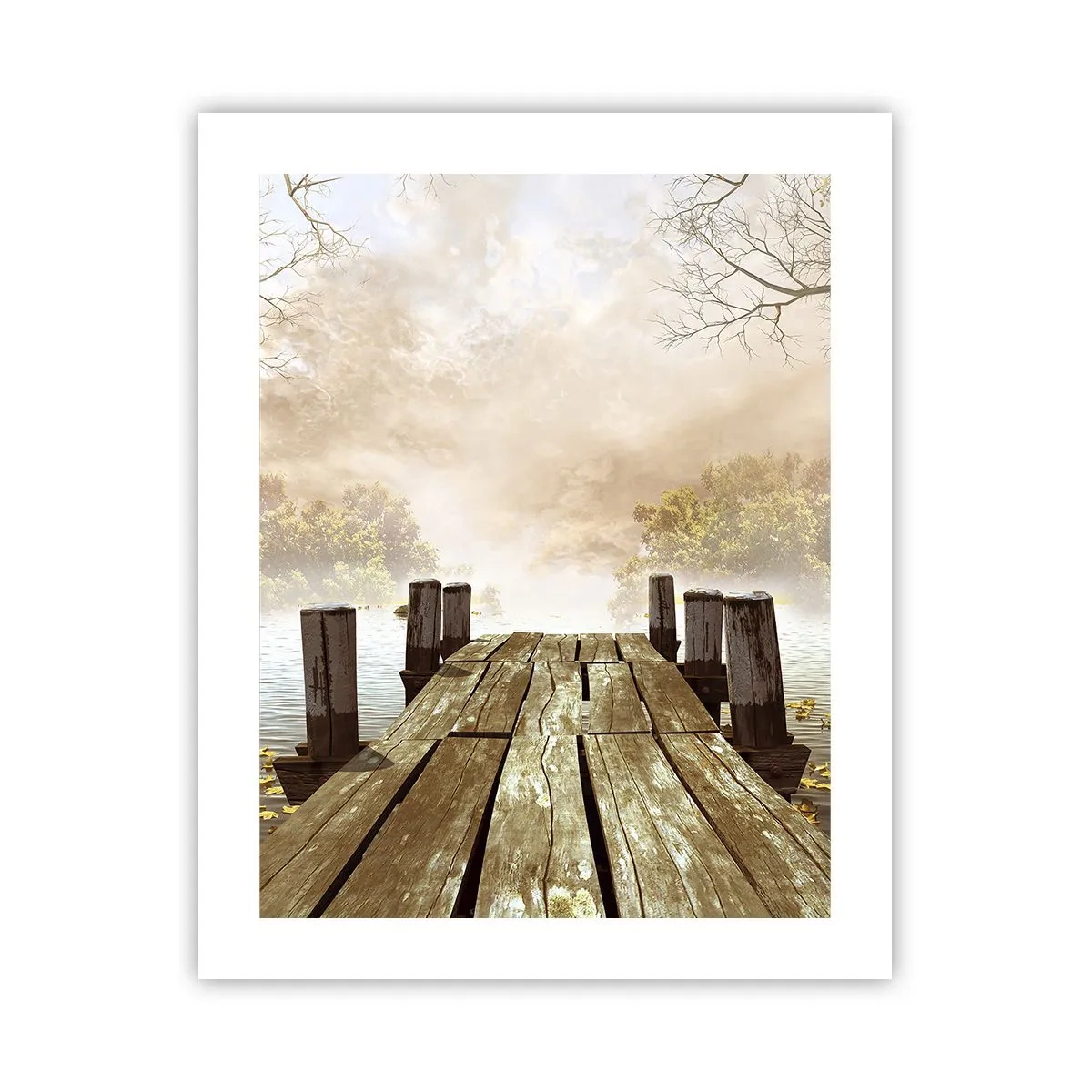 Pôster - A leve tristeza do outono - 40x50 cm