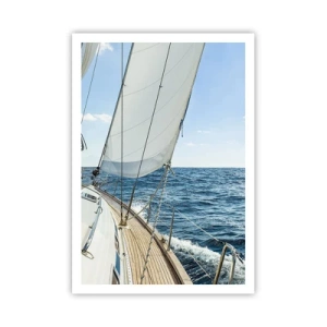 Pôster - Ahoy, aventura - 70x100 cm