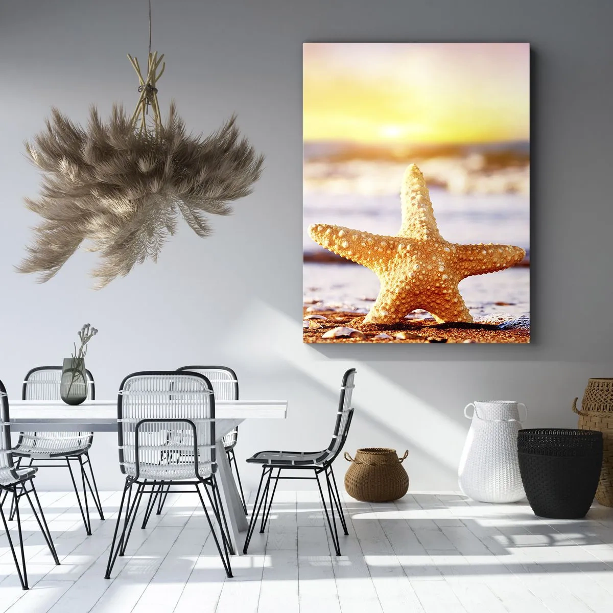 Quadro em tela - Presente do mar - 70x100 cm