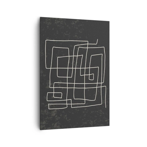 Quadro em tela - Não é tão simples - 70x100 cm