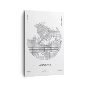 Quadro em tela - Anatomia de Vacouver - 80x120 cm