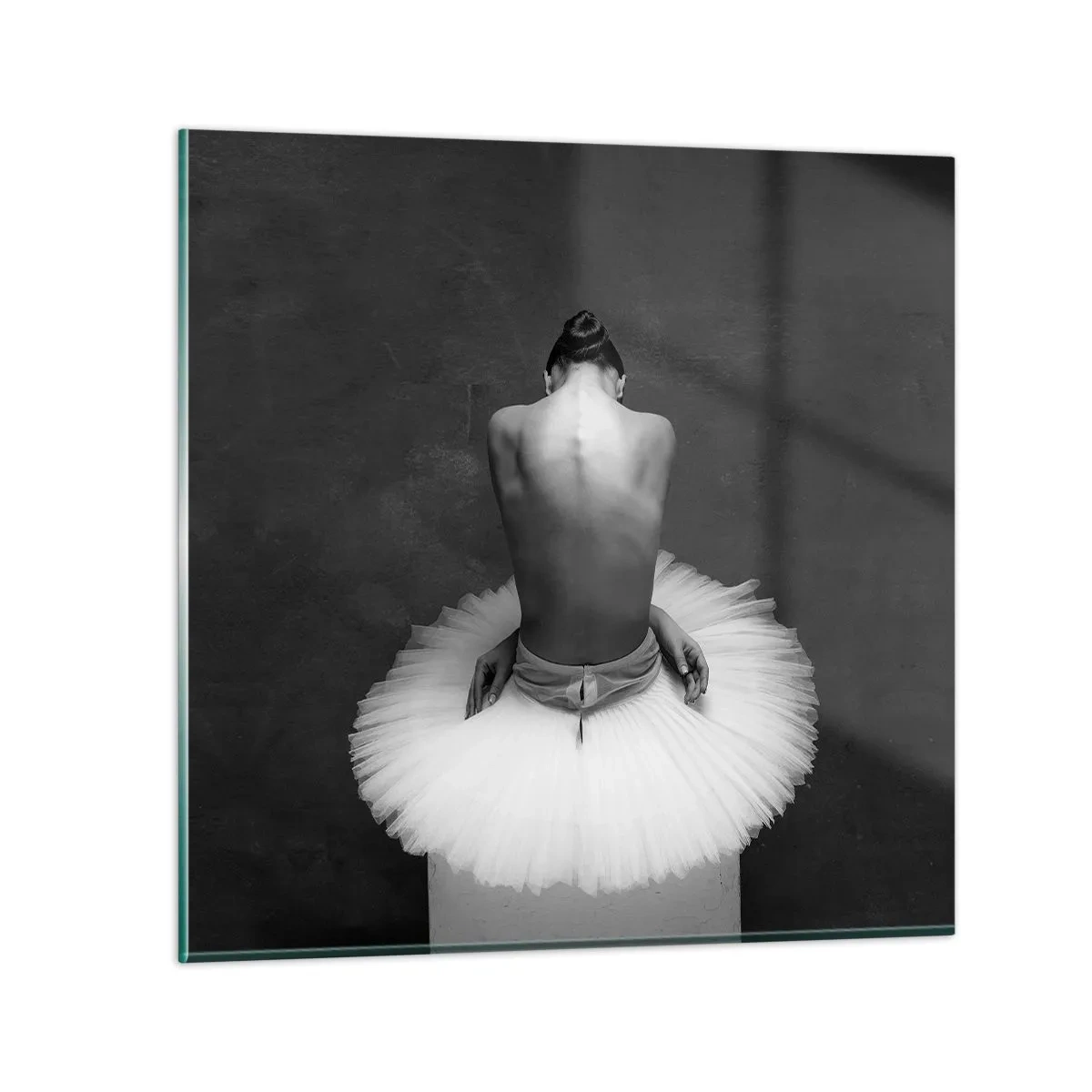 Quadro em vidro - Está a florescer - 50x50 cm