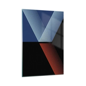 Quadro em vidro - Uma história simples - 80x120 cm