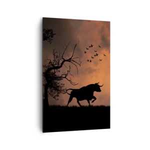 Quadro em tela - Um espetáculo dramático da natureza - 80x120 cm