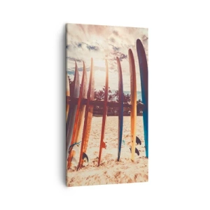 Quadro em tela - Boa noite, até amanhã - 45x80 cm