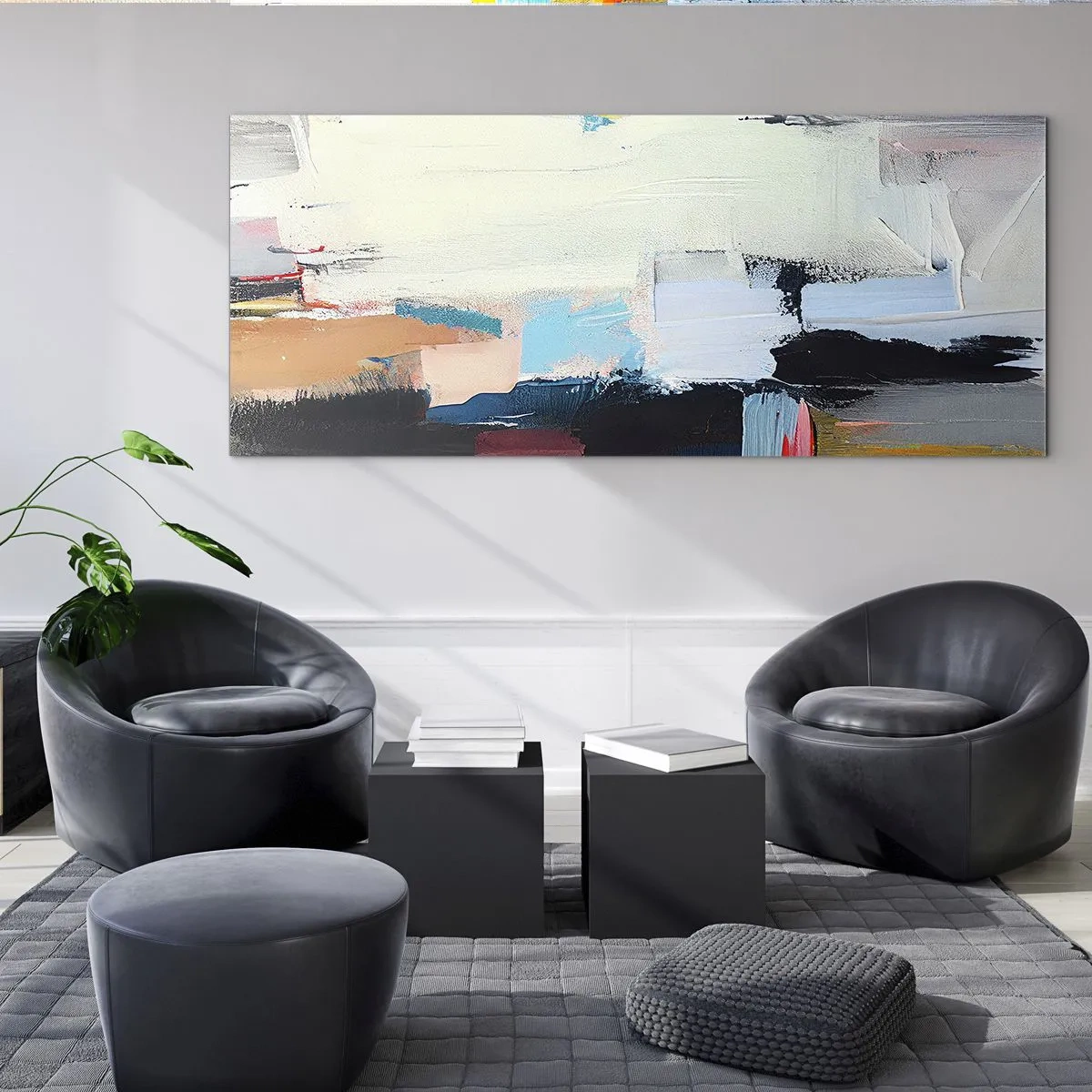 Quadro em vidro - Há um método? - 100x40 cm