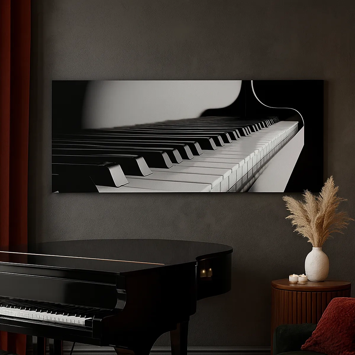 Quadro em tela - Harmonia de formas e cores - 30x30 cm