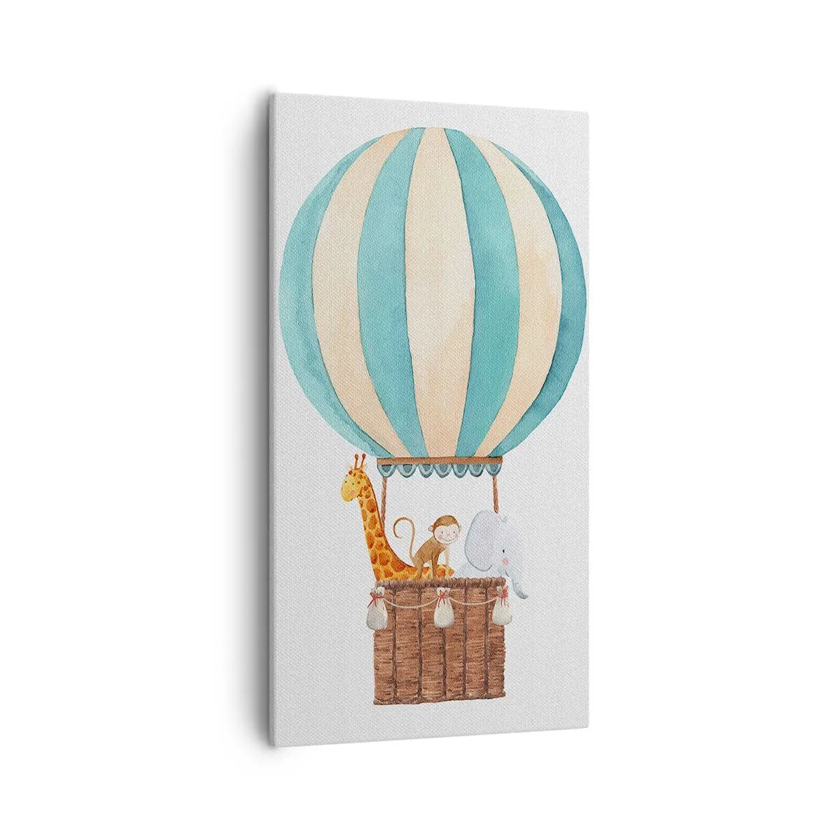 Quadro em tela - Viagem fantástica - 55x100 cm