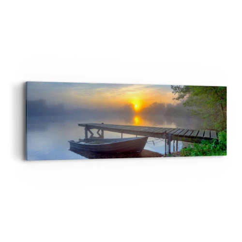 Quadro em tela - Como o comum se transforma em mágico - 90x30 cm