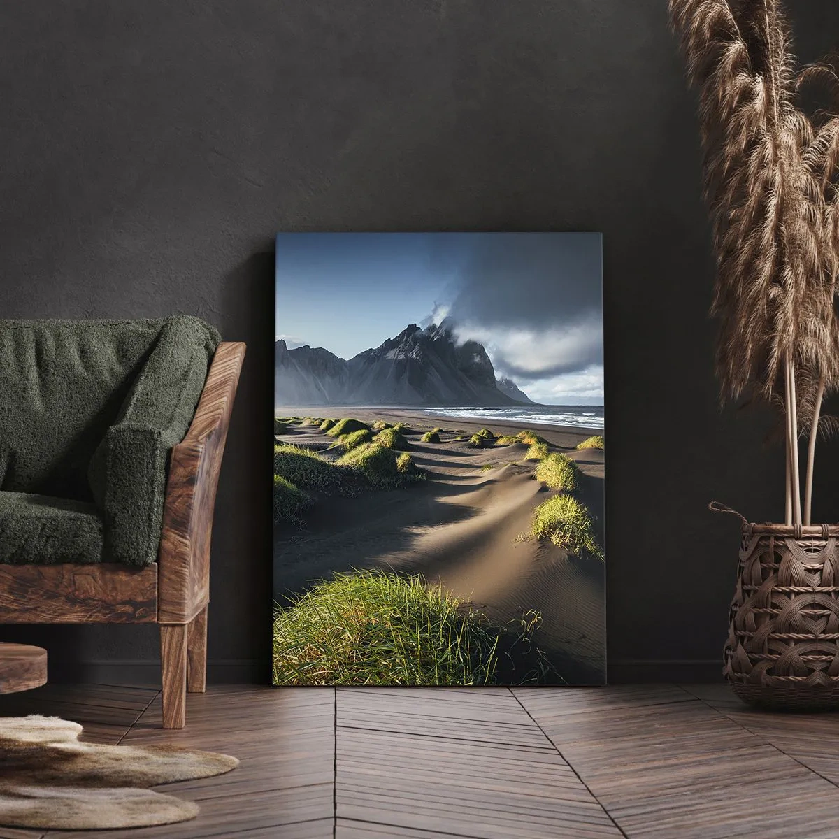 Quadro em tela - Harmonia dos elementos da natureza - 50x70 cm