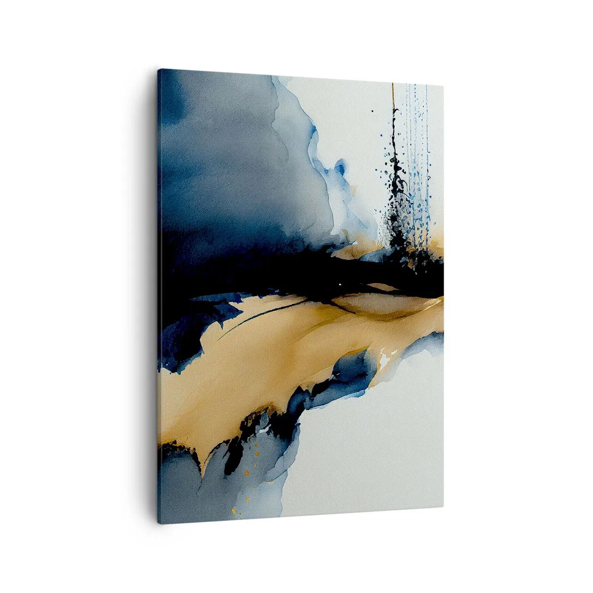 Quadro em tela - Atrás da cortina - 50x70 cm