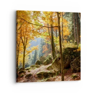 Quadro em tela - Tempo para descansar - 30x30 cm