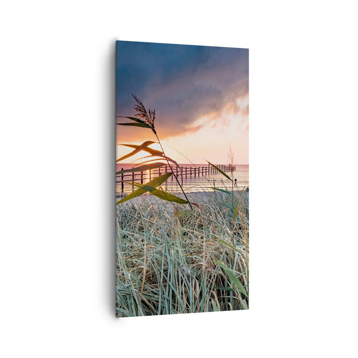Quadro em tela - O vento não leva - 65x120 cm