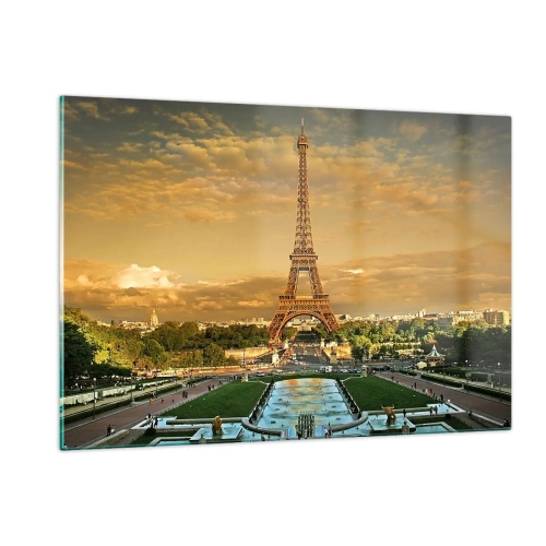 Quadro em vidro - A rainha de Paris - 120x80 cm