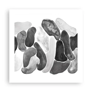 Pôster - Abstração rochosa - 50x50 cm