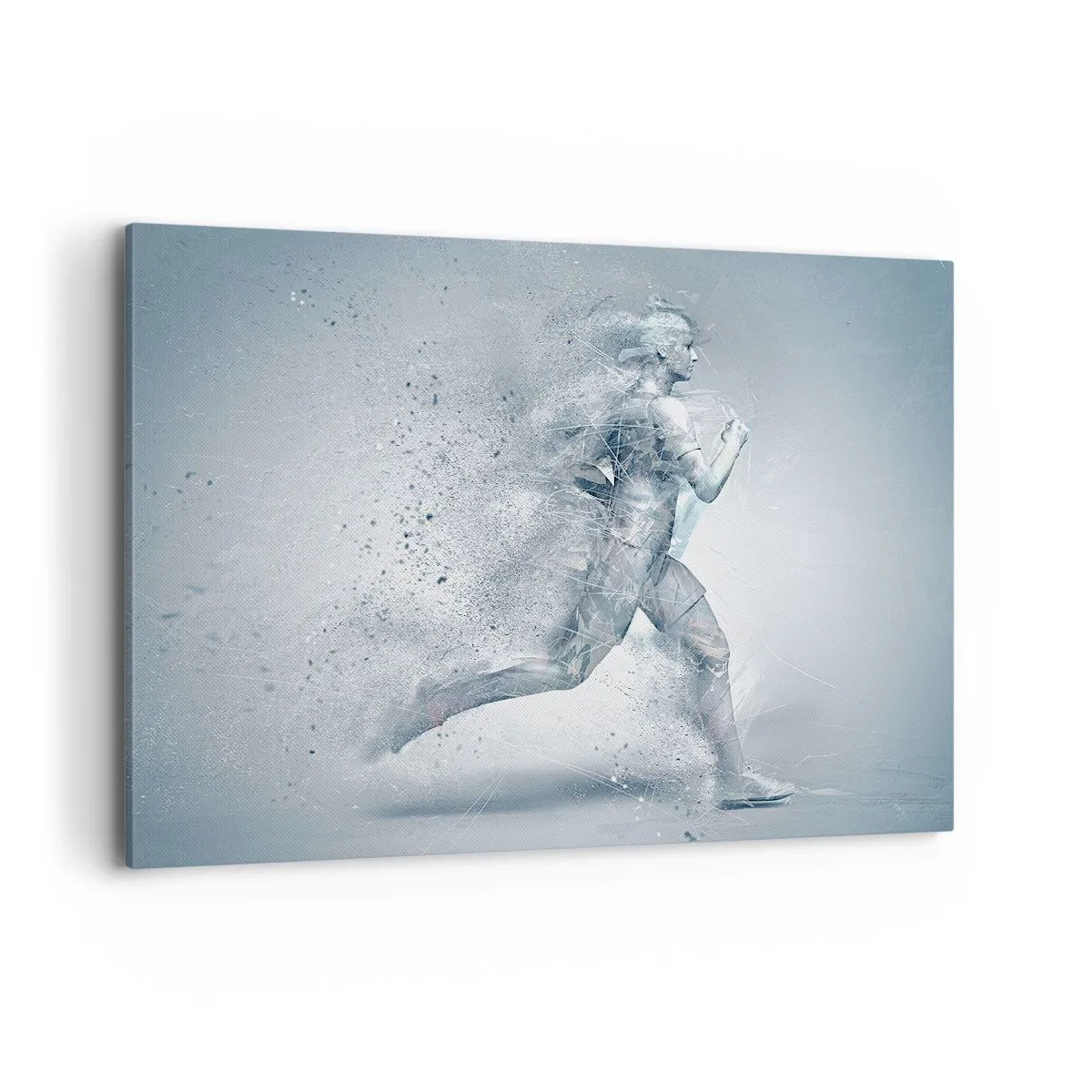 Quadro em tela - Energia limpa como um cristal - 120x80 cm