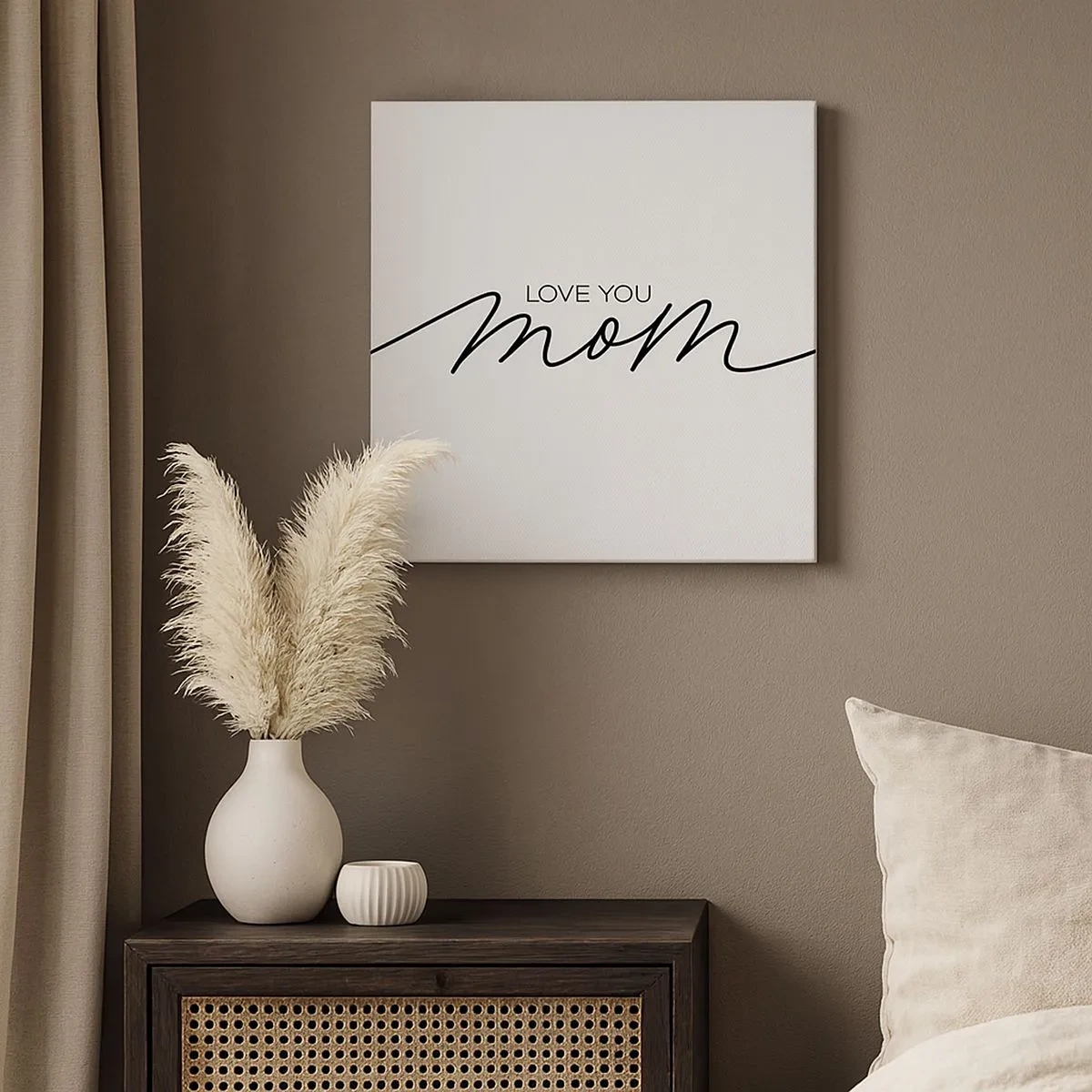 Quadro em tela - Uma grande emoção - 30x30 cm