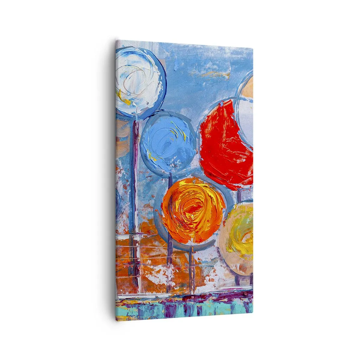 Quadro em tela - De várias cores e tamanhos - 55x100 cm