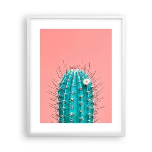 Pôster em moldura branca - Apenas olhe - 40x50 cm