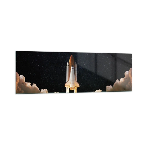 Quadro em vidro - Ad astra! - 160x50 cm