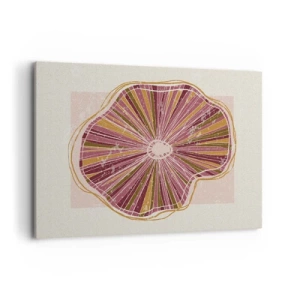 Quadro em tela - Abstração radiante - 120x80 cm