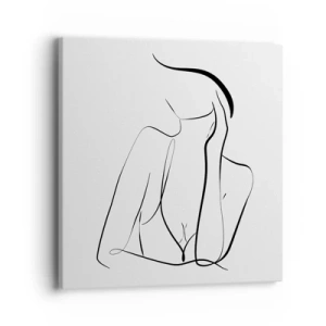 Quadro em tela - Na onda dos sonhos - 40x40 cm