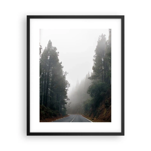 Pôster com moldura preta - O conto da floresta mágica - 40x50 cm