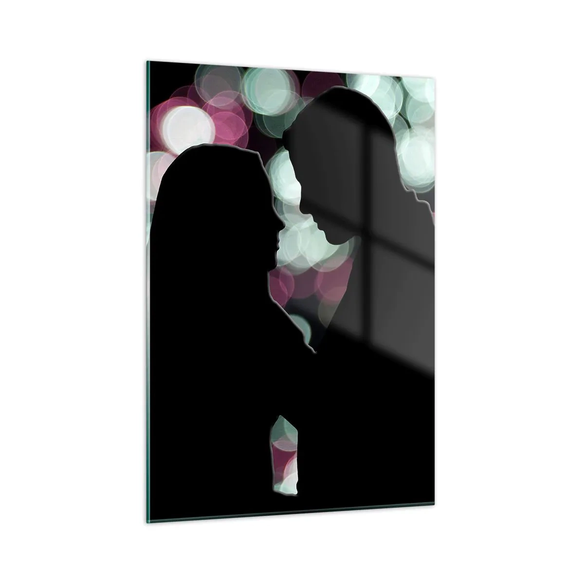 Quadro em vidro - Sim! - 50x70 cm