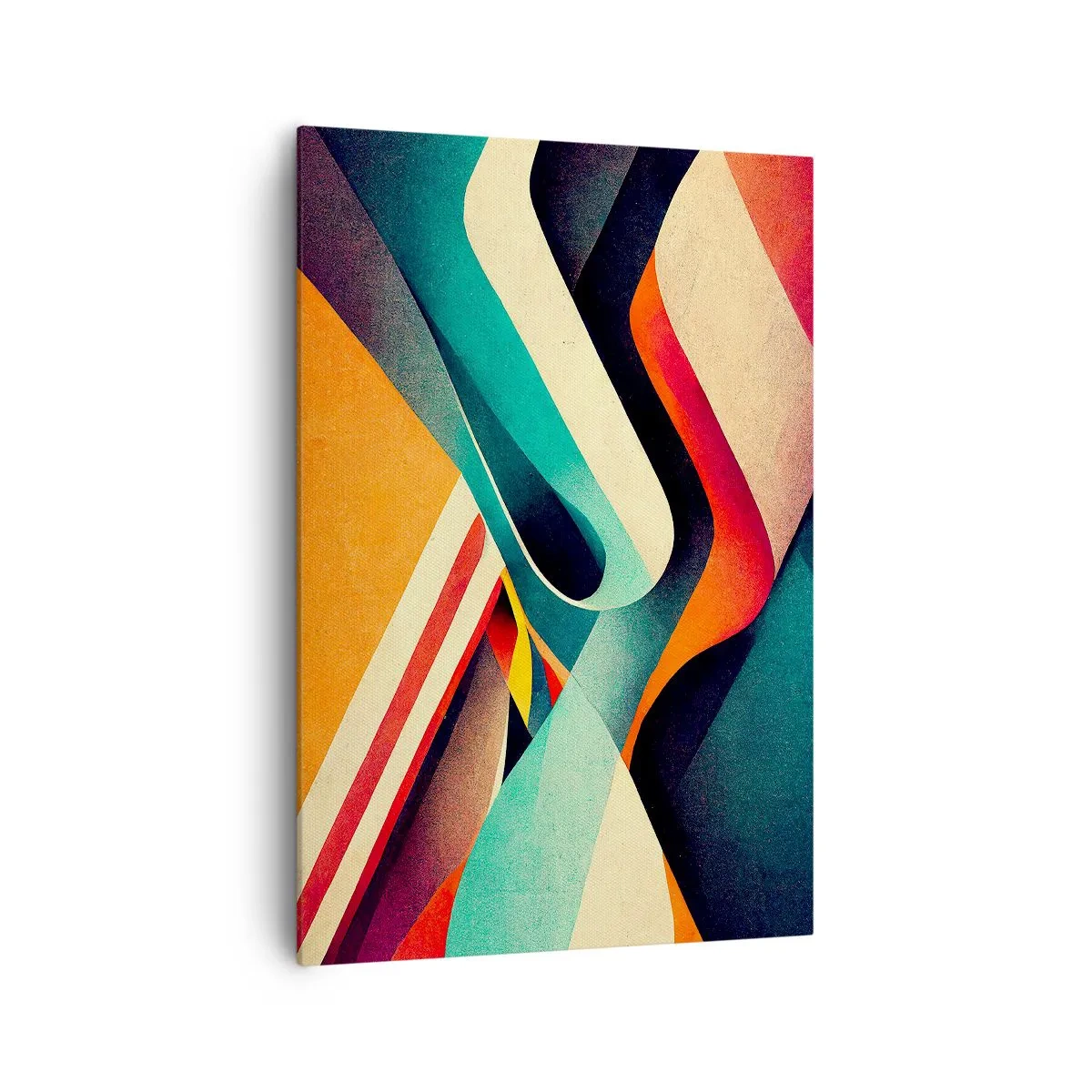 Quadro em tela - Composição intensa - 70x100 cm