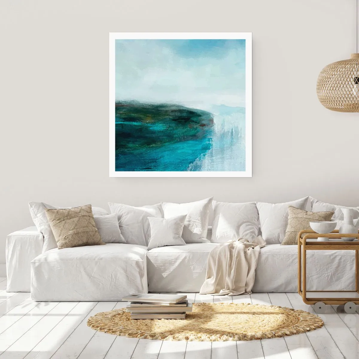 Pôster - Abstração náutica - 60x60 cm