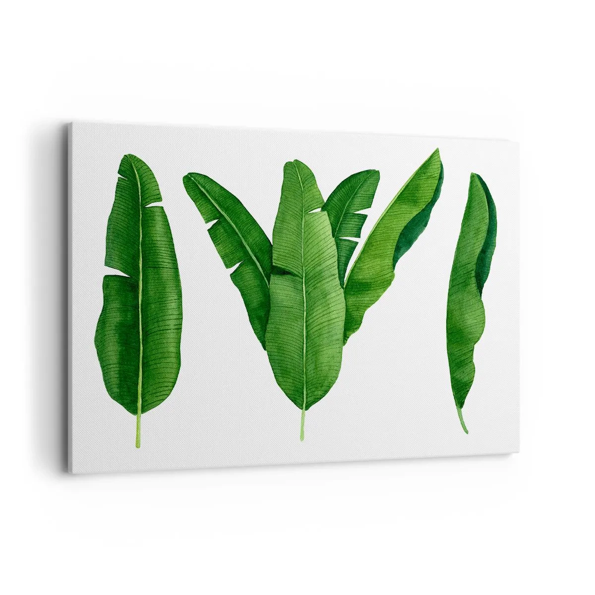 Quadro em tela - Simetria verde - 120x80 cm