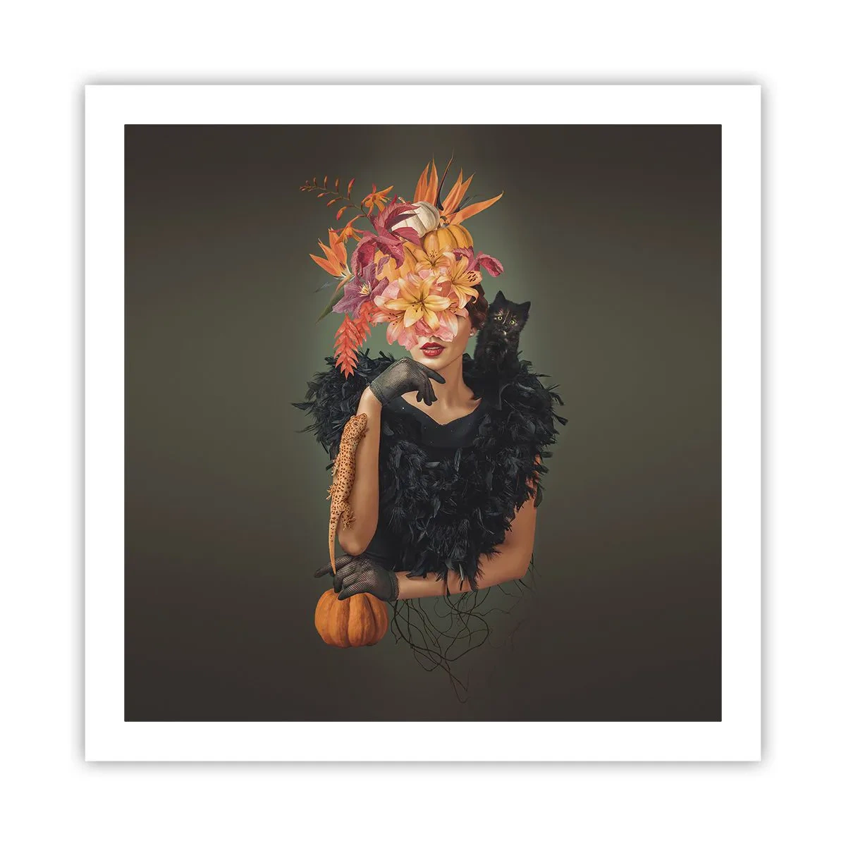 Pôster - O feitiço da bruxa - 60x60 cm
