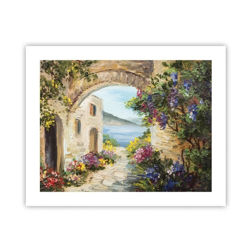 Pôster - O encanto da província costeira - 50x40 cm