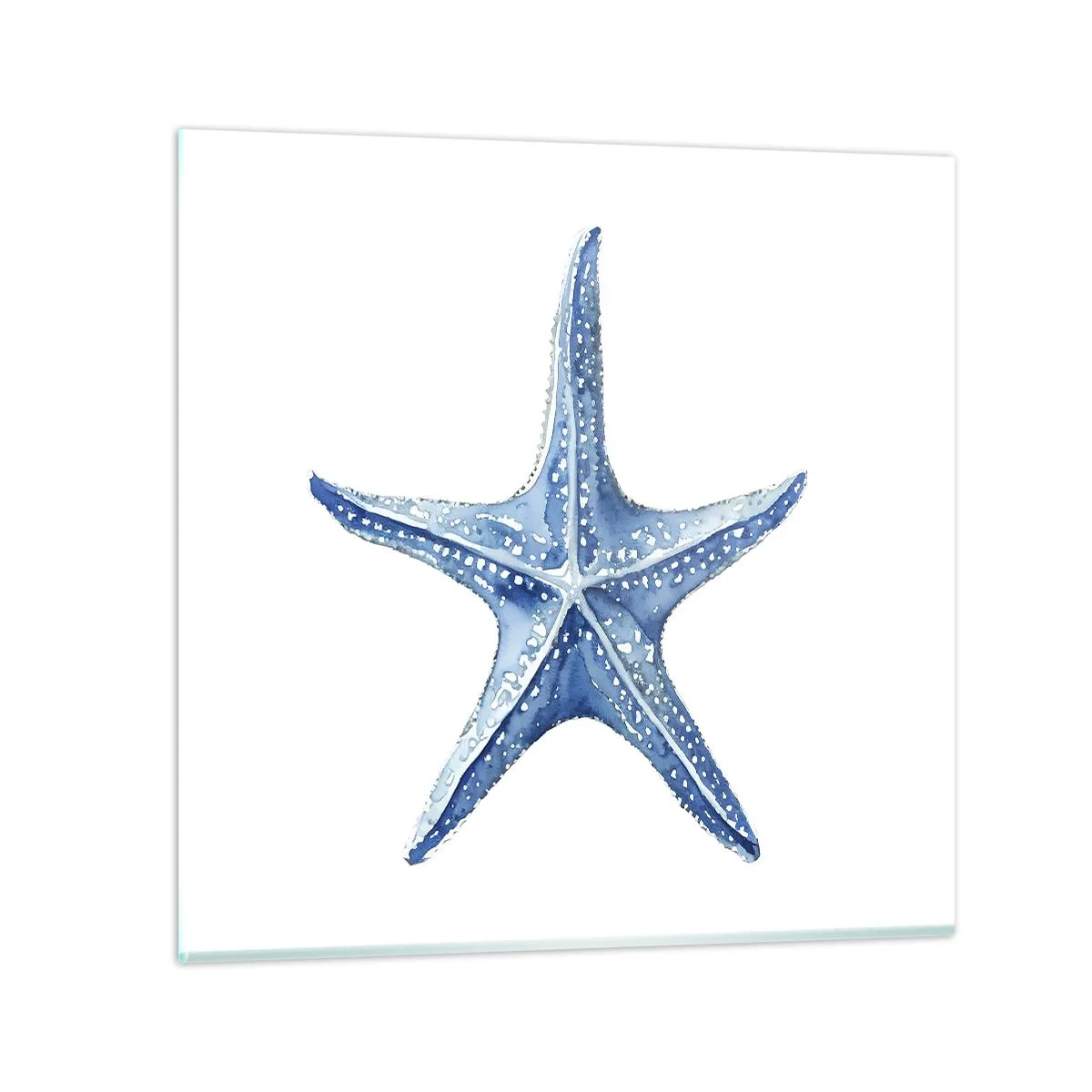 Quadro em vidro - Estrela do mar - 70x70 cm