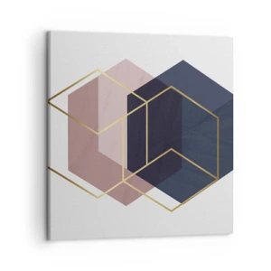 Quadro em tela - O poder da simplicidade - 50x50 cm