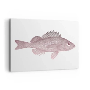 Quadro em tela - Peixe de olhos grandes - 100x70 cm