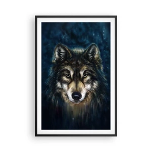 Pôster com moldura preta - Alfa? E ómega - 61x91 cm