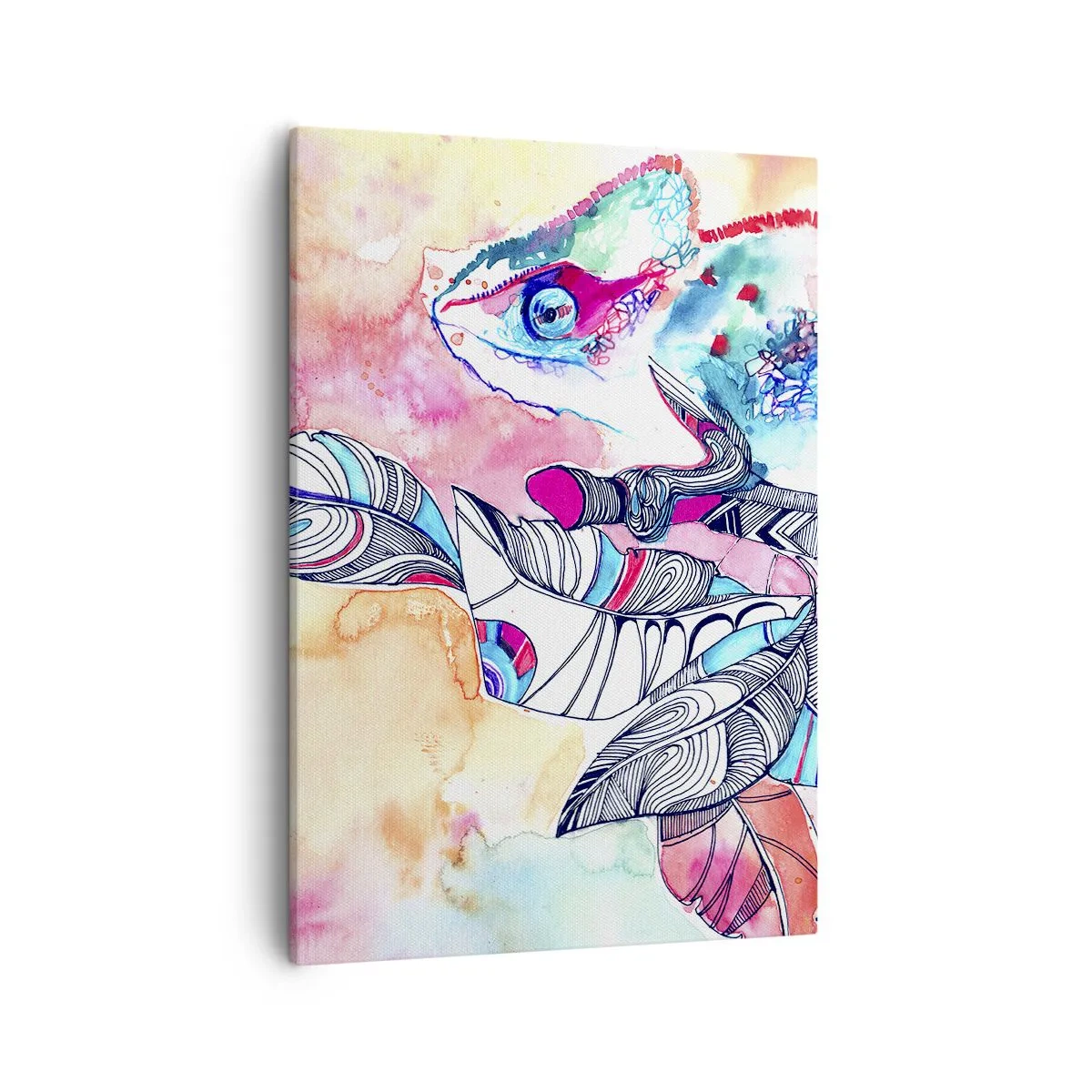 Quadro em tela - Colorido como o nosso mundo - 50x70 cm