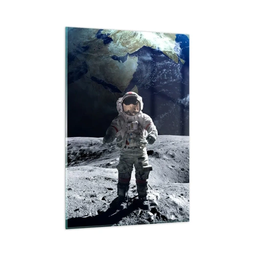 Quadro em vidro - Saudações da Lua - 80x120 cm