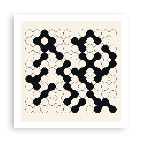 Pôster - Jogo chinês – variação - 60x60 cm